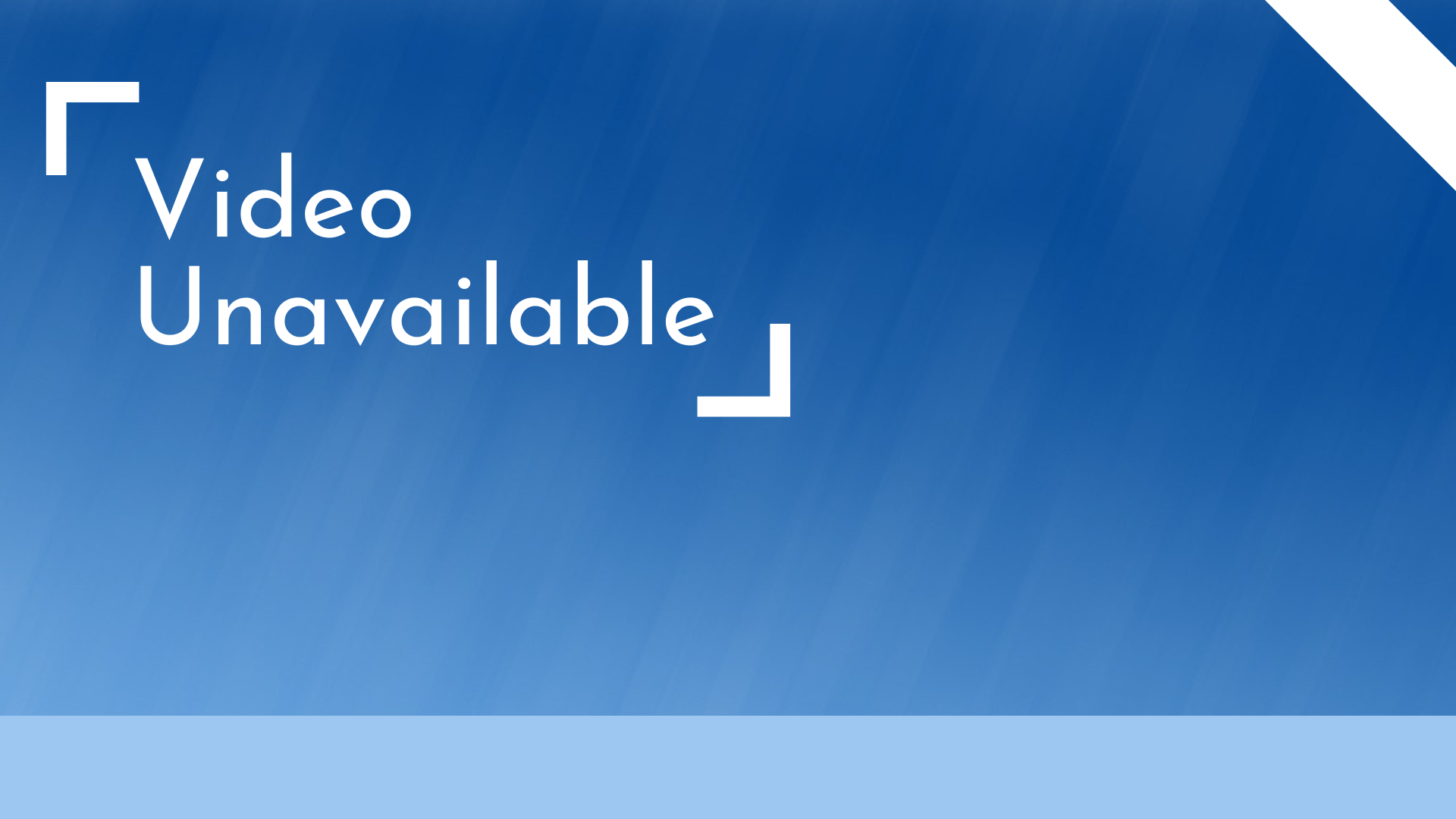 Video Unavailable