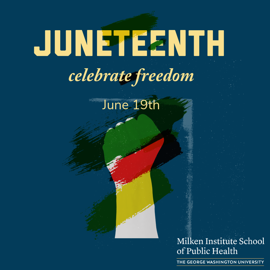 Juneteenth decorative graphic
