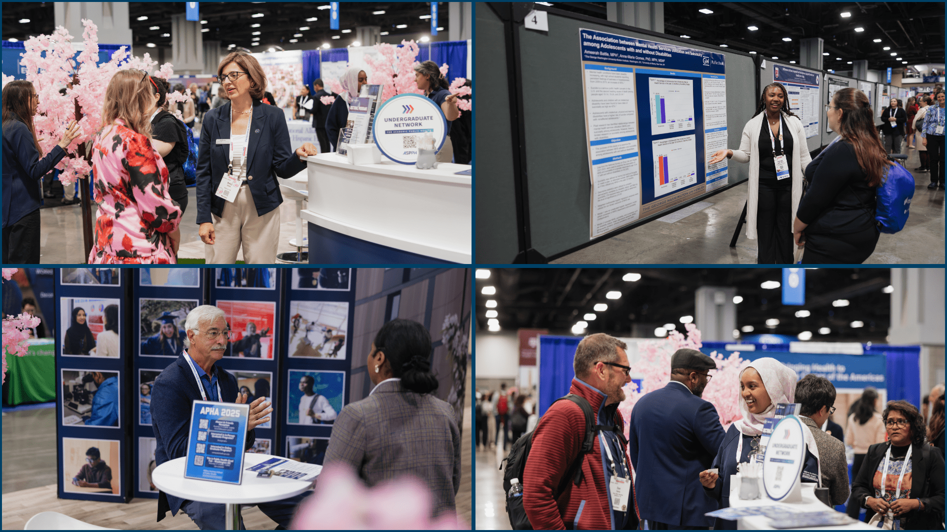 Photos from the APHA conference