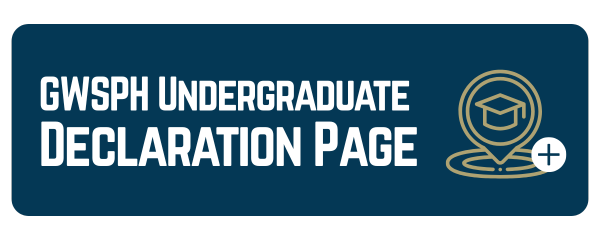 GWSPH Undergraduate Declaration Page