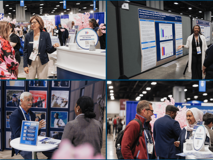 Photos from the APHA conference