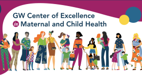 Logo of GW Center of Excellence in Maternal and Child Health