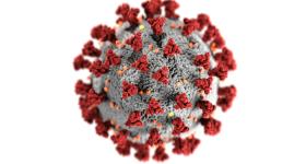 Graphic of the Covid-19 virus